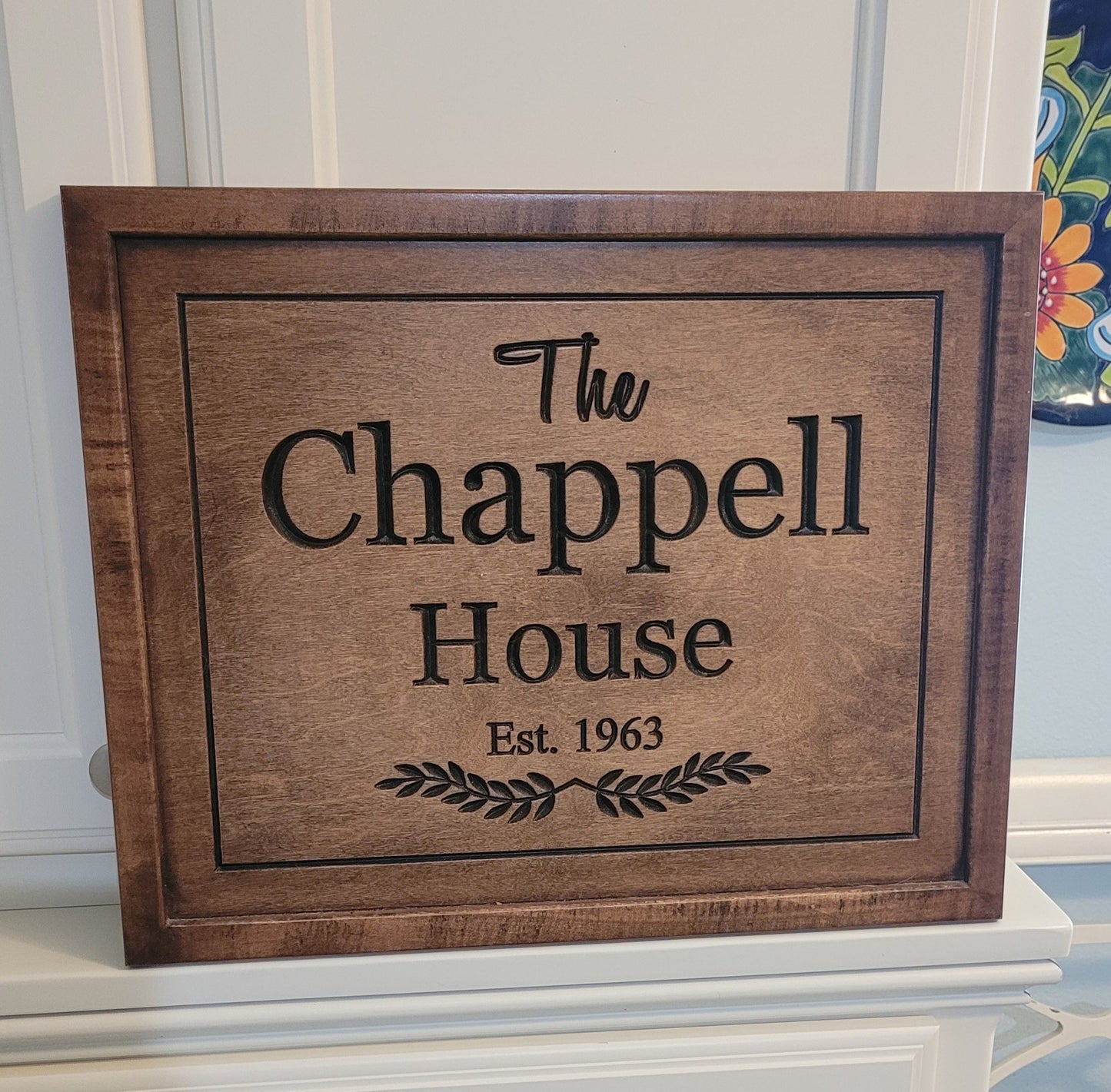 Personalized Family Last Name Sign Custom Gift For Anniversary | Christmas| Wedding
