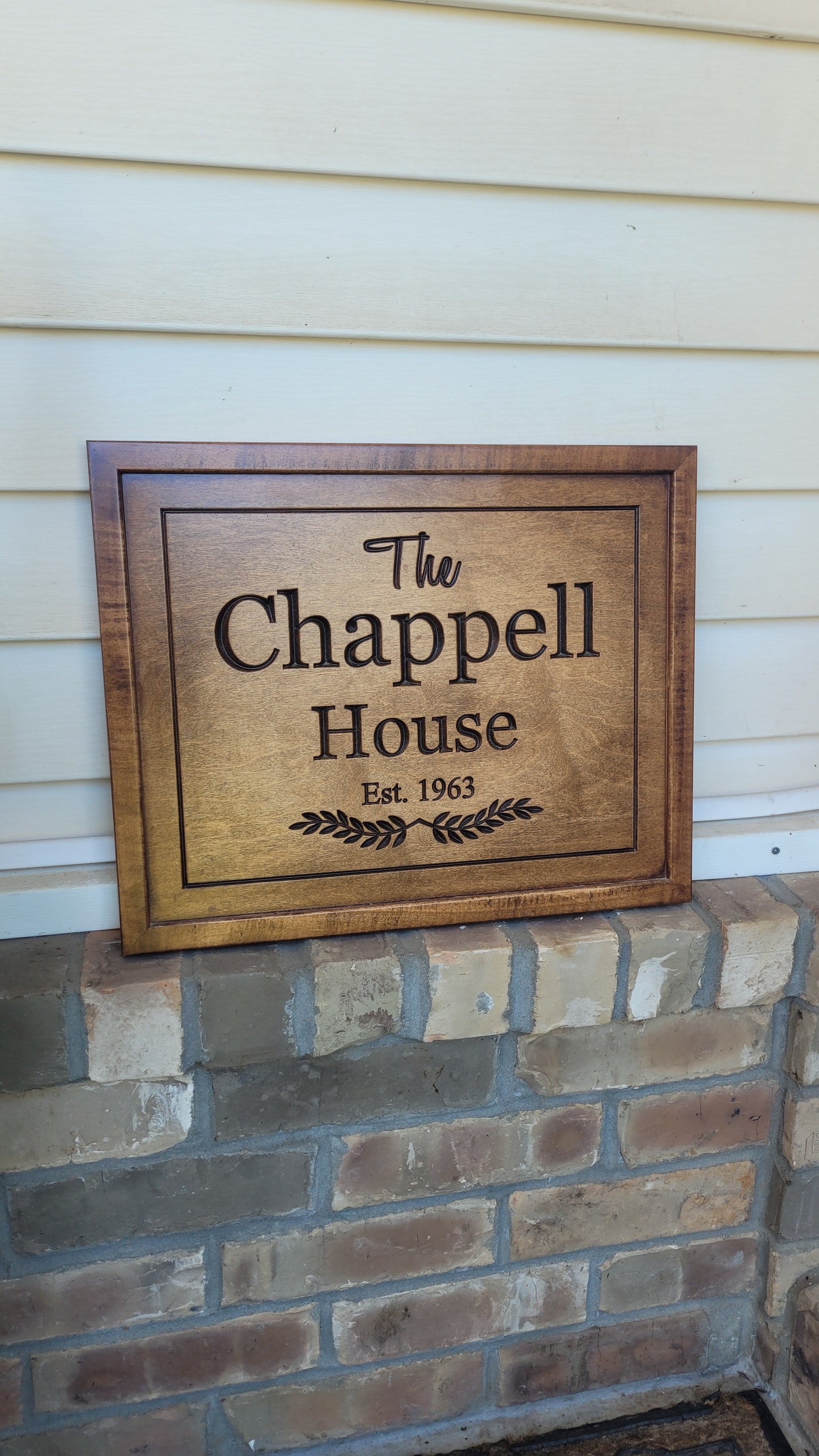 Personalized Family Last Name Sign Custom Gift For Anniversary | Christmas| Wedding